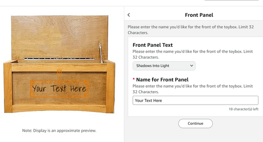 Check Out Your Custom Toybox on Amazon!