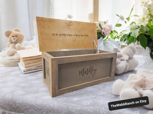 Rustic Toy Box / Blanket Box / Memory Chest / Toy Chest