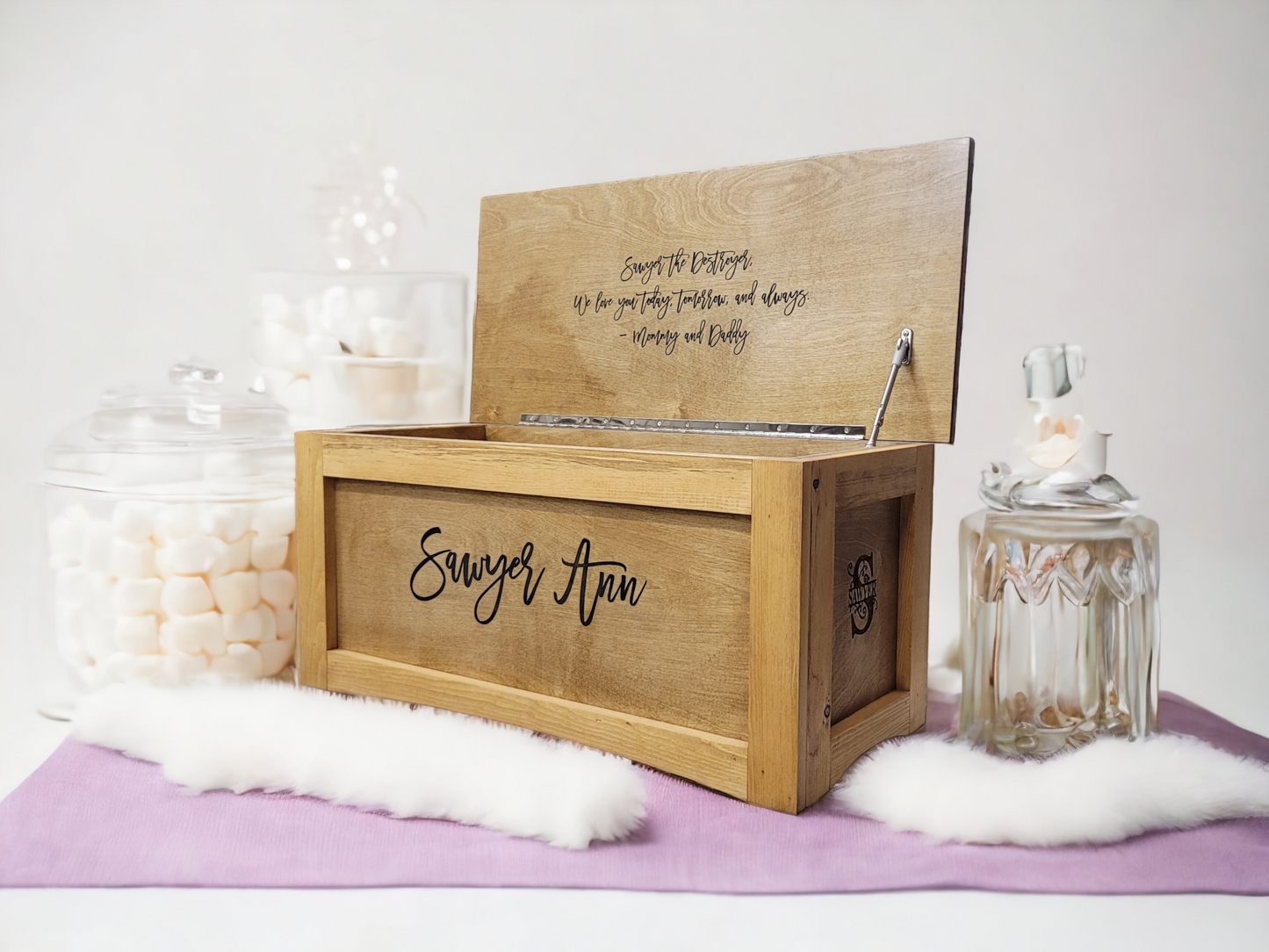 Rustic Toy Box / Blanket Box / Memory Chest / Toy Chest
