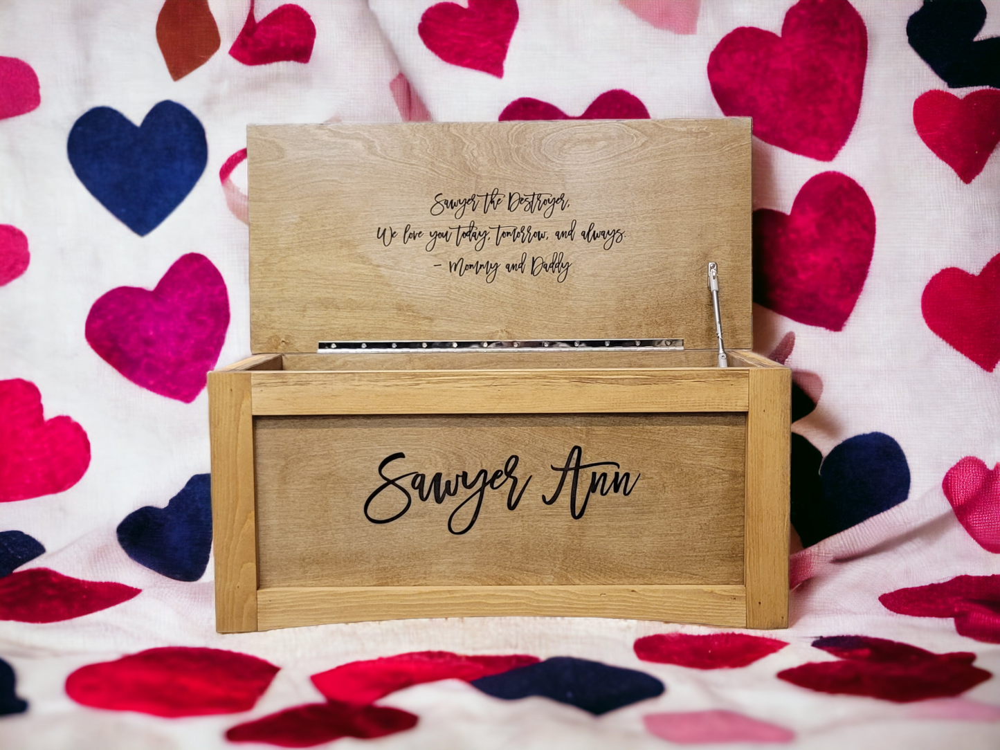 Rustic Toy Box / Blanket Box / Memory Chest / Toy Chest