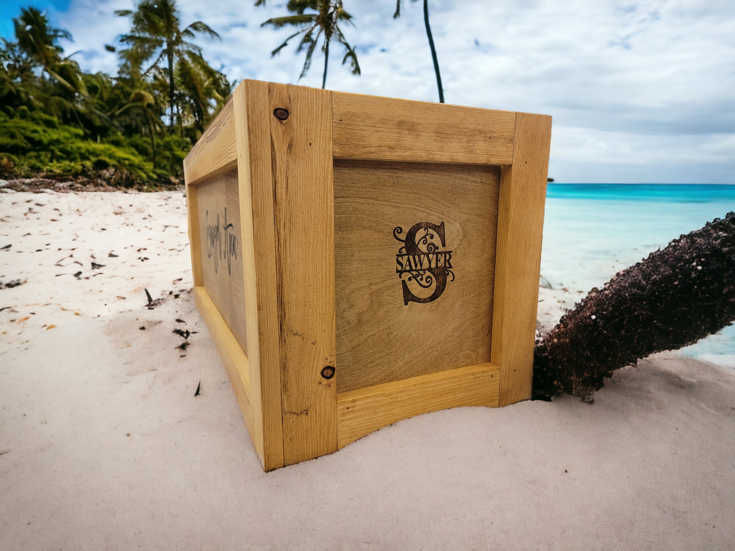 Rustic Toy Box / Blanket Box / Memory Chest / Toy Chest