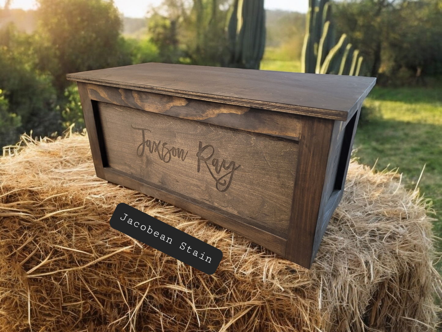 Rustic Toy Box / Blanket Box / Memory Chest / Toy Chest