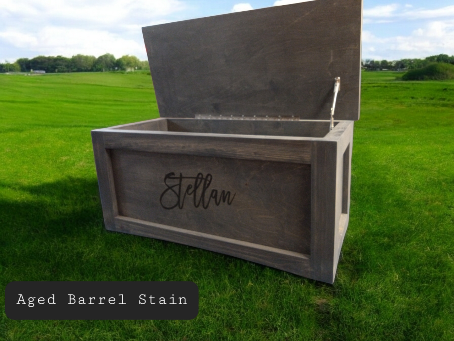 Rustic Toy Box / Blanket Box / Memory Chest / Toy Chest
