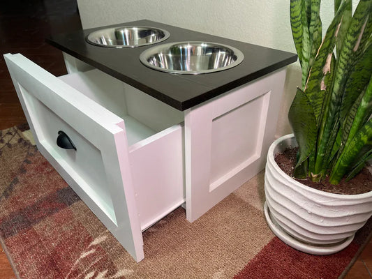 Extra Large - 17 Inch - Raised Dog Bowl Feeding Station