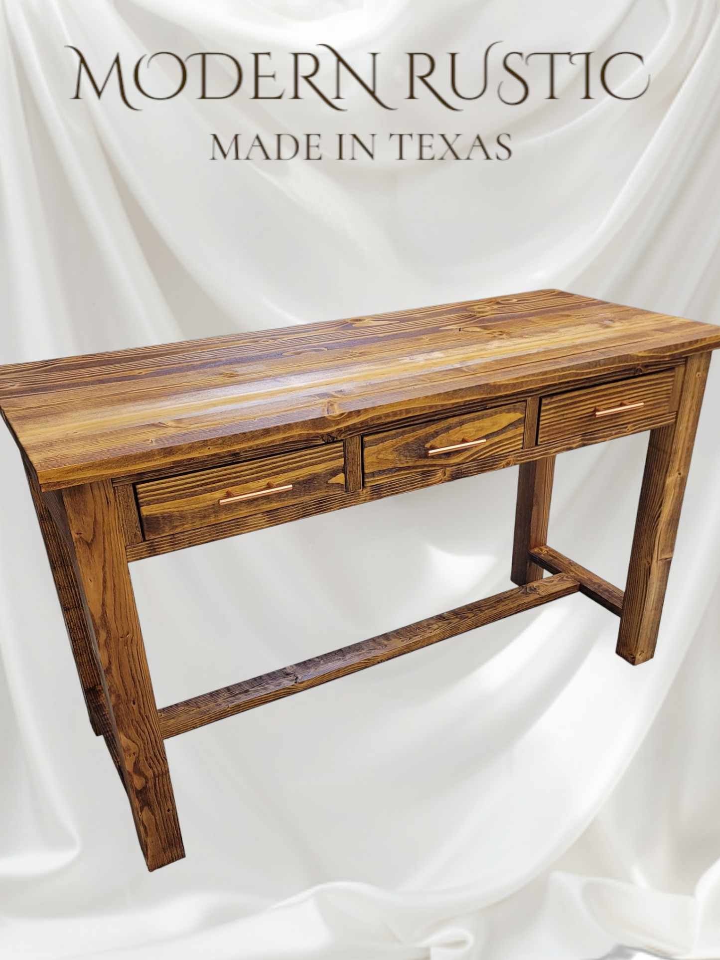 The Oliver 60 Inch Modern Rustic Kitchen Island