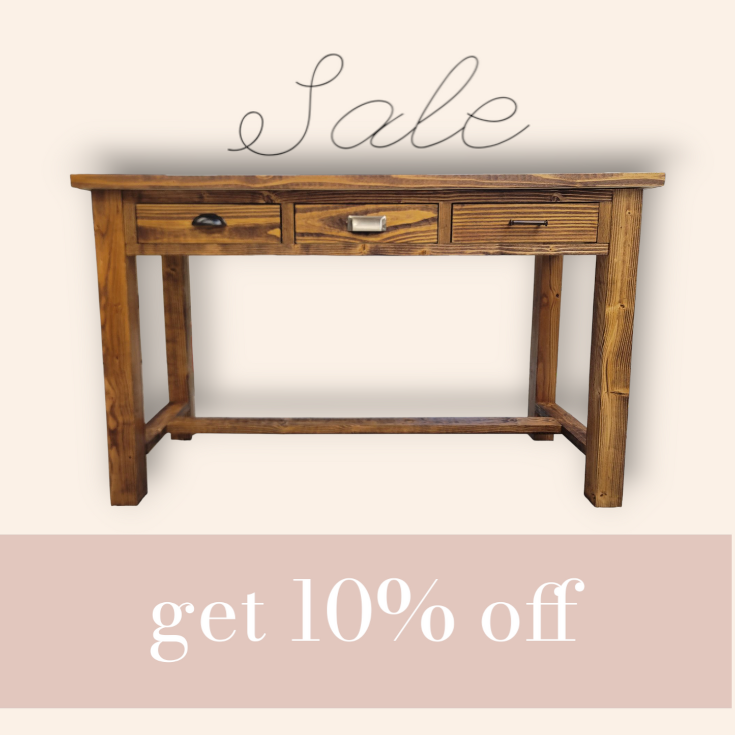 The Oliver 60 Inch Modern Rustic Kitchen Island