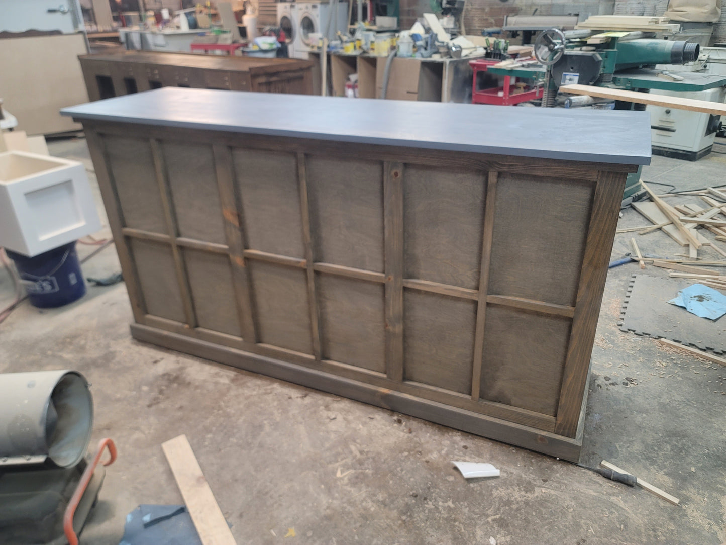 125 Gallon Rustic Pine Aquarium Stand