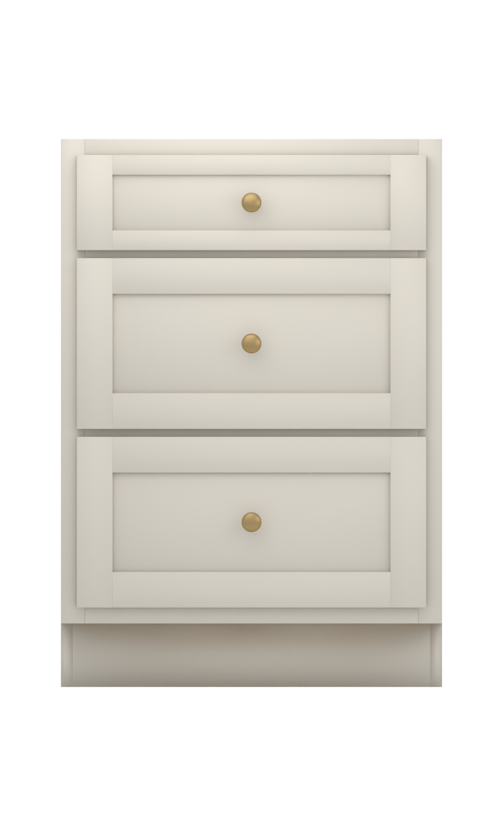 Painted example: Gossamer Veil SW 9165 (Sherwin-Williams) with antique brass knobs