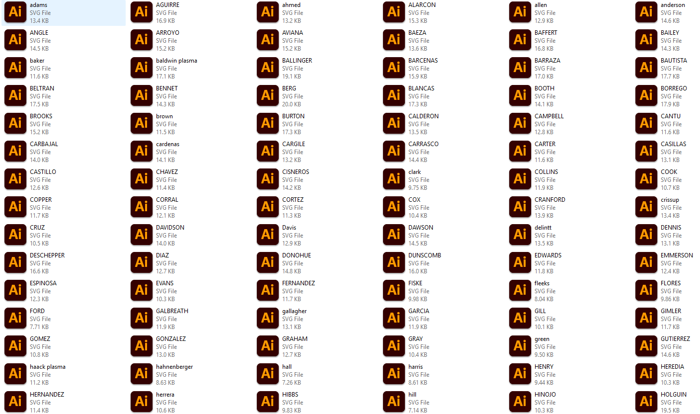 208 Plasma Ready SVG Monograms DIGITAL DOWNLOAD (FromYoutube)