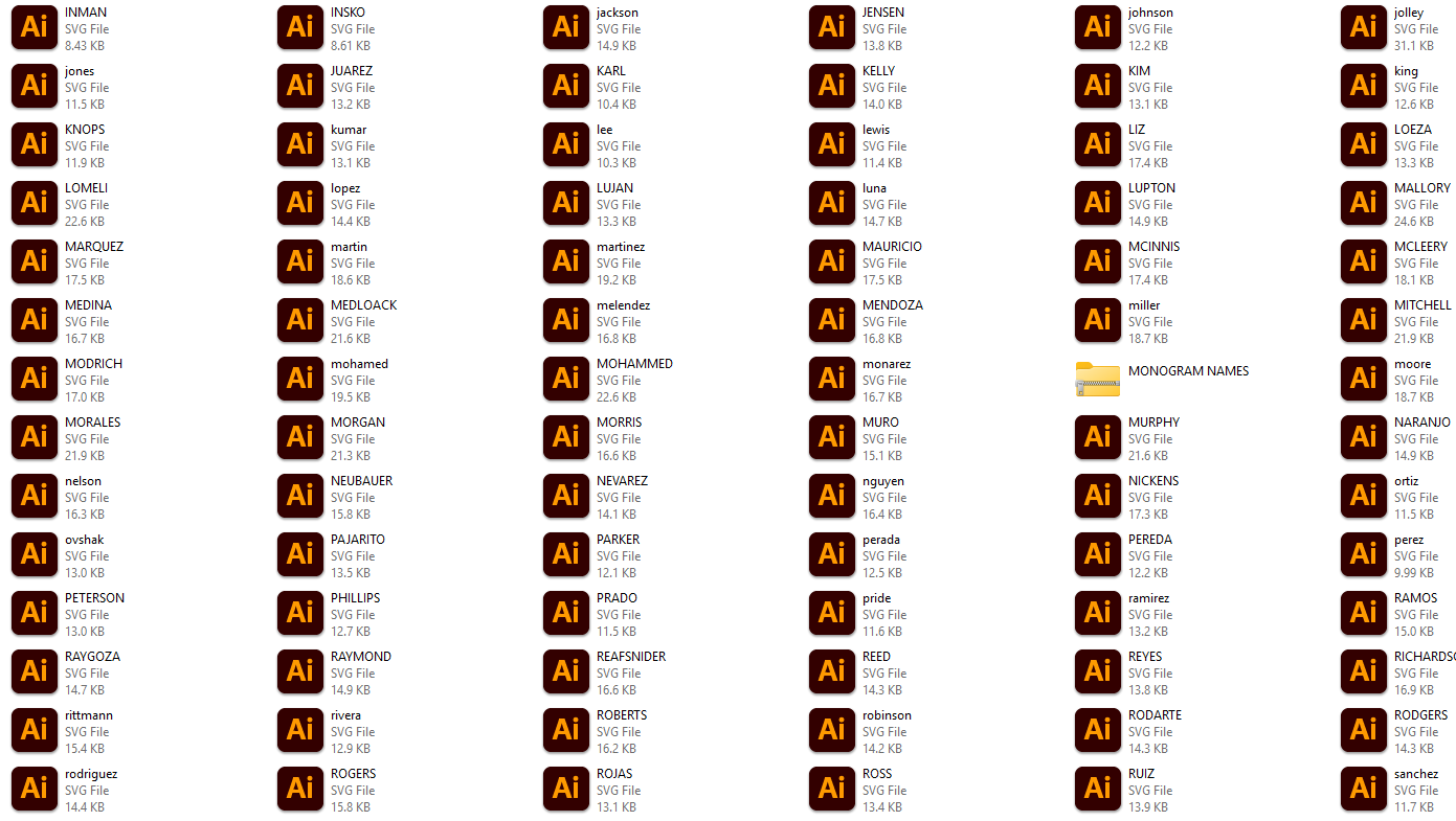 208 Plasma Ready SVG Monograms DIGITAL DOWNLOAD (FromYoutube)