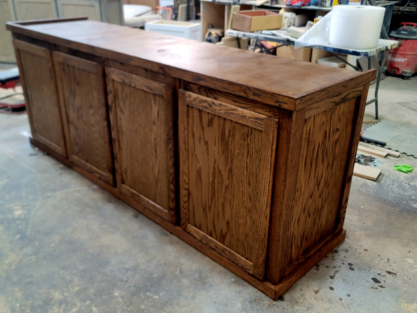 240 Gallon Oak Aquarium Stand