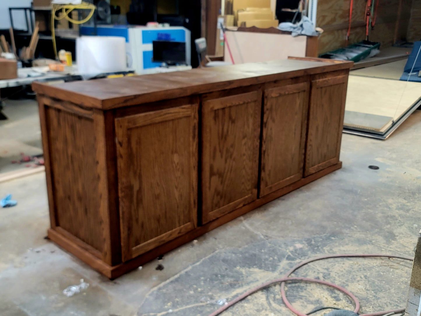 240 Gallon Oak Aquarium Stand